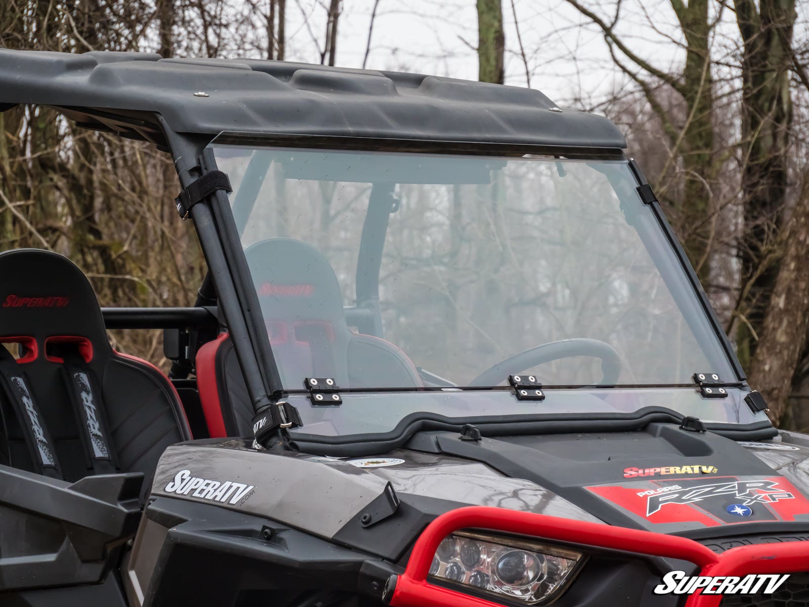 POLARIS RZR XP TURBO FLIP DOWN WINDSHIELD