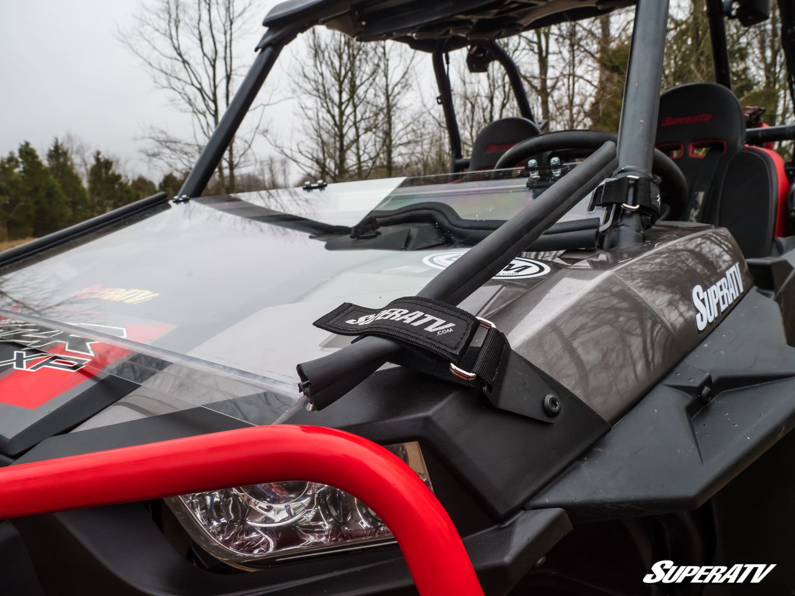 POLARIS RZR XP TURBO FLIP DOWN WINDSHIELD