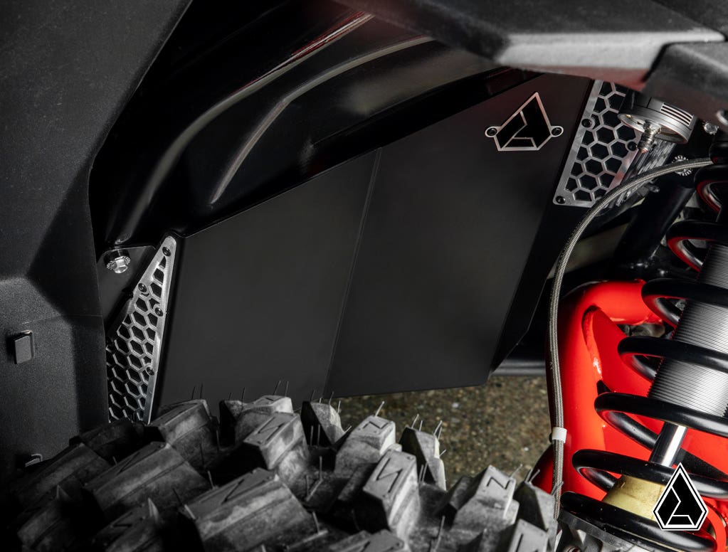 ASSAULT INDUSTRIES POLARIS RZR XP TURBO INNER FENDER GUARDS