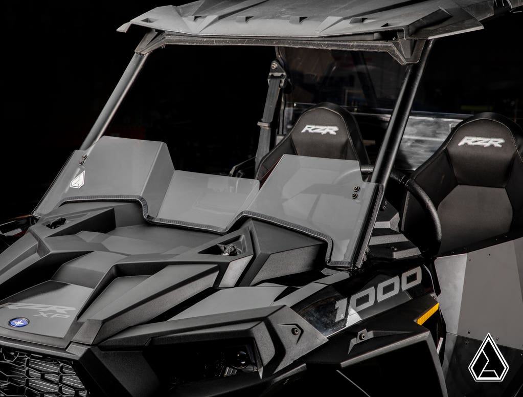 ASSAULT INDUSTRIES POLARIS RZR TURBO S HALF WINDSHIELD