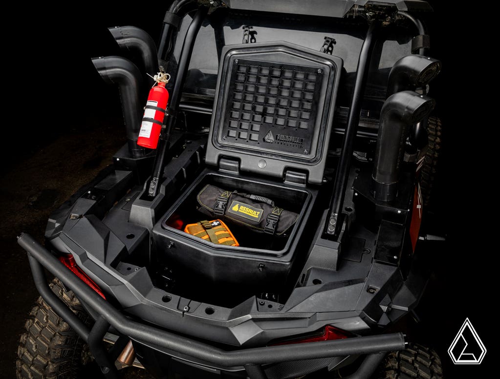 ASSAULT INDUSTRIES COOLER/CARGO BOX FOR POLARIS RZR XP TURBO S