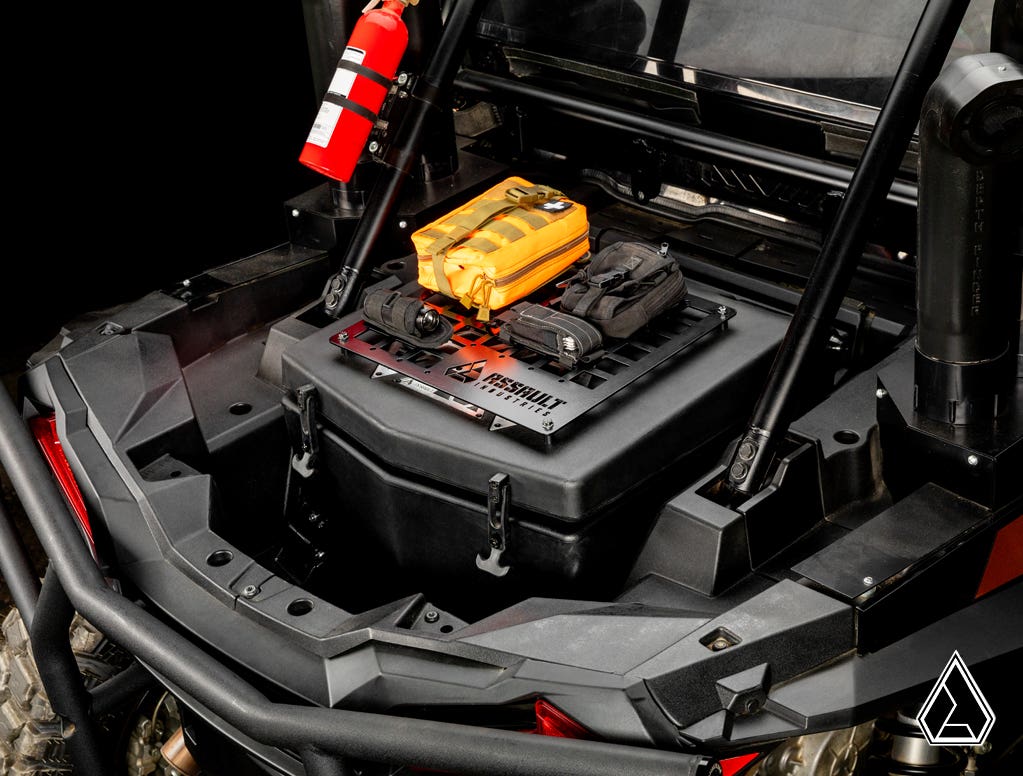ASSAULT INDUSTRIES COOLER/CARGO BOX FOR POLARIS RZR XP TURBO S