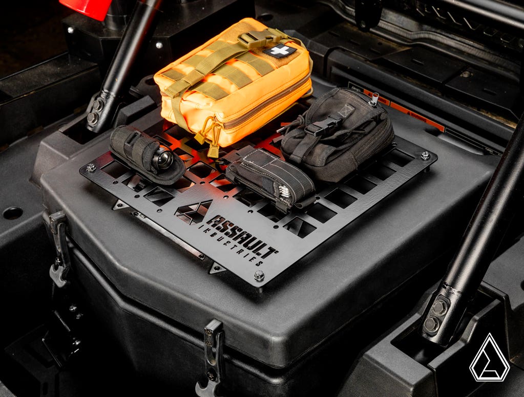 ASSAULT INDUSTRIES COOLER/CARGO BOX FOR POLARIS RZR XP TURBO S