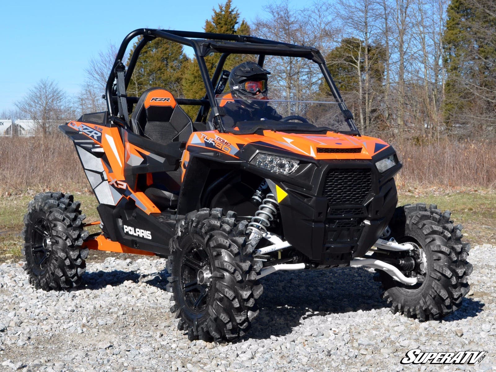 POLARIS RZR S 1000 HALF WINDSHIELD
