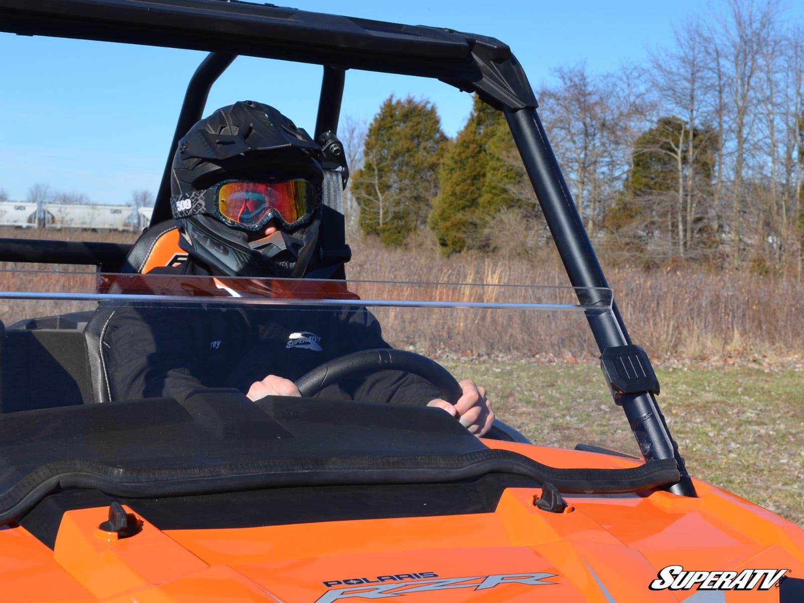 POLARIS RZR XP TURBO HALF WINDSHIELD