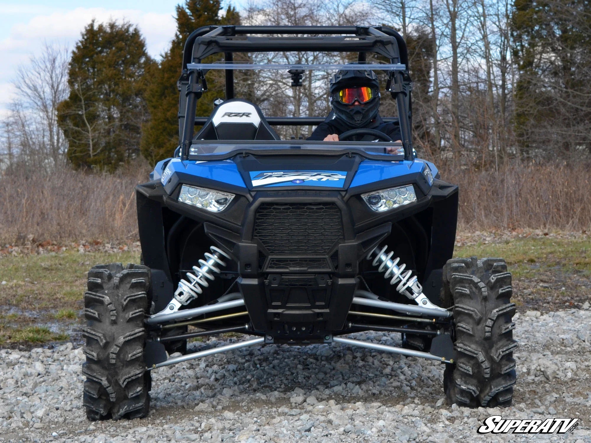 Polaris RZR XP Turbo Flip Windshield