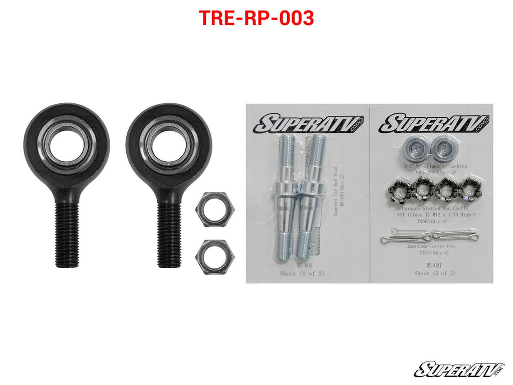 POLARIS RZR XP TURBO HEAVY-DUTY TIE ROD END REPLACEMENT KIT