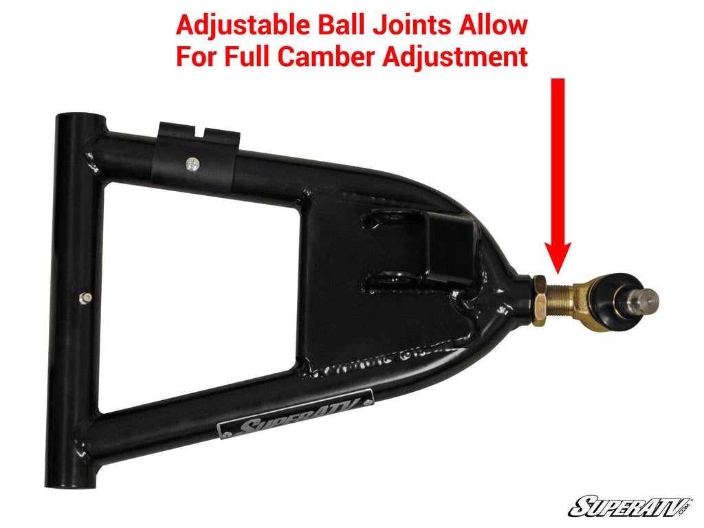 POLARIS RZR S 800 HIGH CLEARANCE 1.5" FORWARD OFFSET A-ARMS