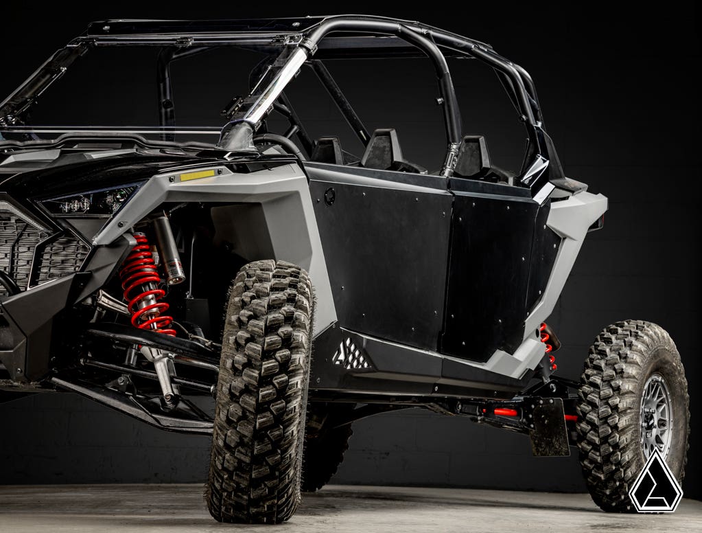 ASSAULT INDUSTRIES POLARIS RZR TURBO R 4 ROCK SLIDERS