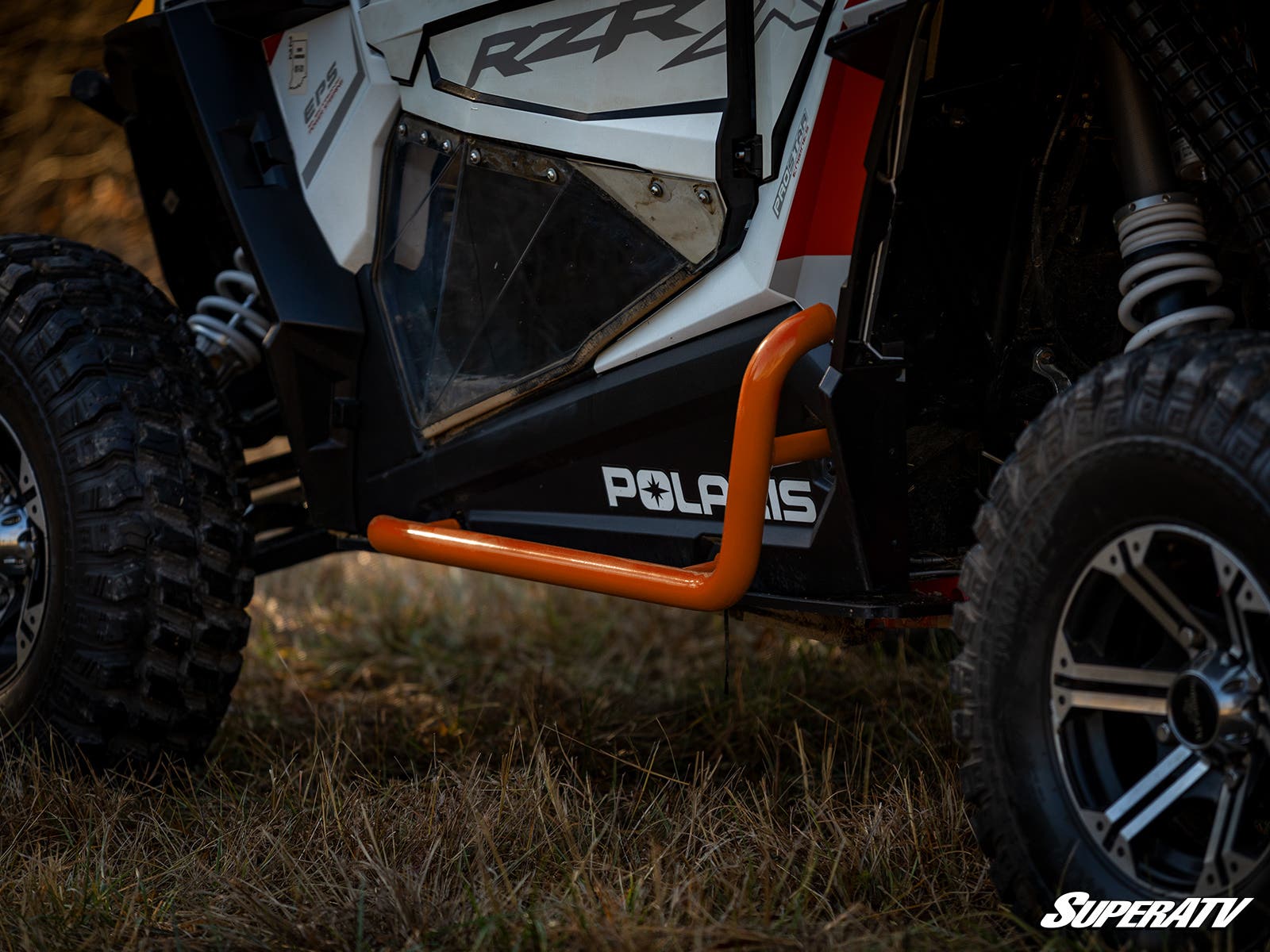 POLARIS RZR XP TURBO HEAVY-DUTY NERF BARS