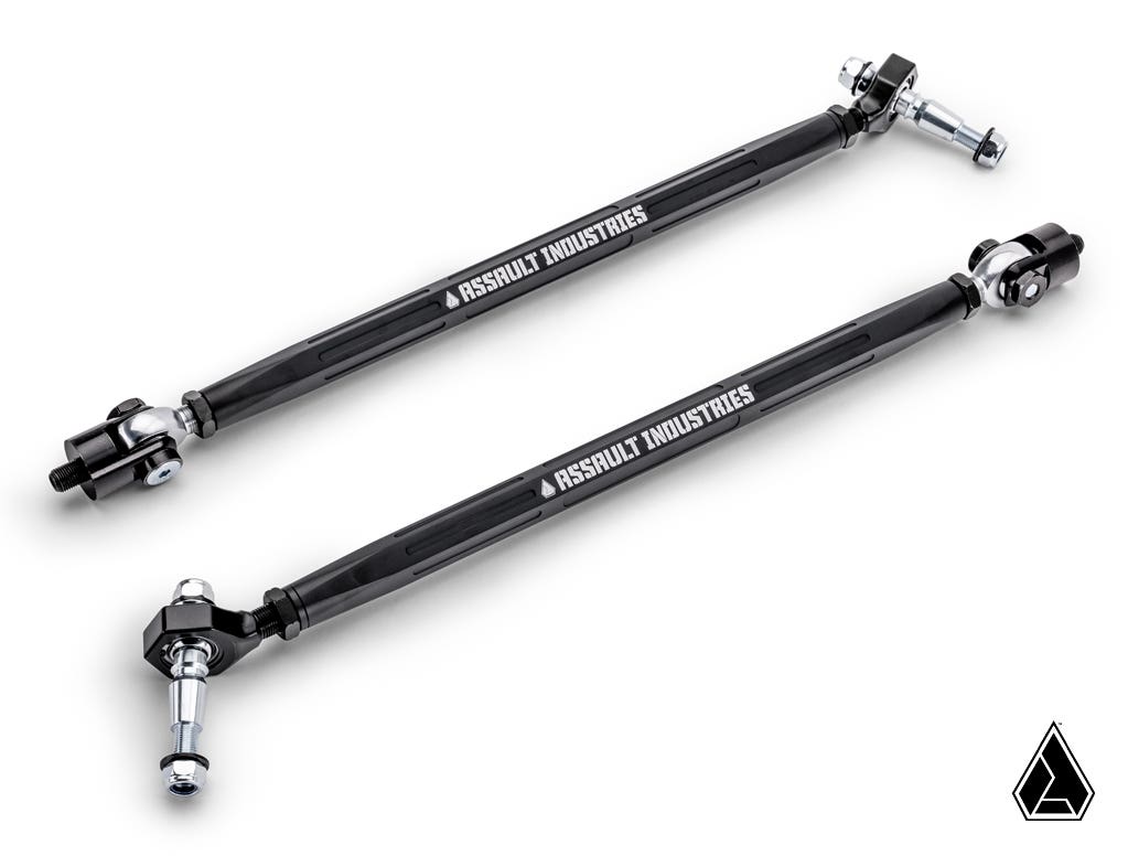 ASSAULT INDUSTRIES POLARIS RZR TURBO R TURRET-STYLE HEAVY-DUTY TIE RODS