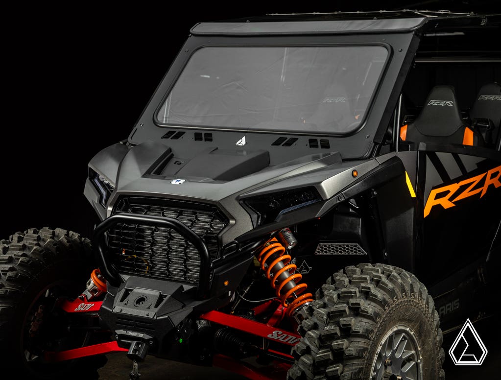 ASSAULT INDUSTRIES POLARIS RZR XP GLASS WINDSHIELD