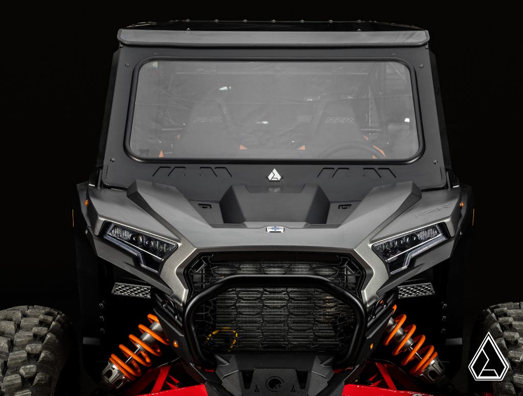 ASSAULT INDUSTRIES POLARIS RZR XP GLASS WINDSHIELD