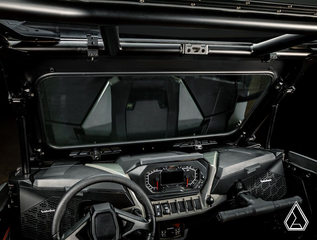 ASSAULT INDUSTRIES POLARIS RZR XP GLASS WINDSHIELD