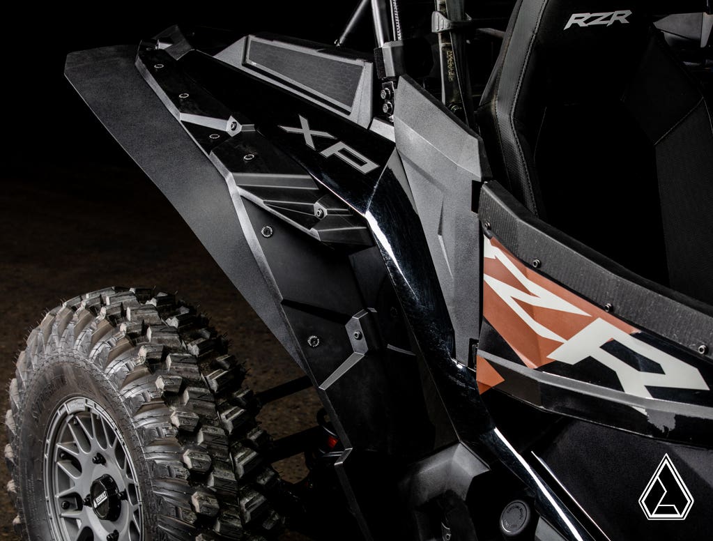 ASSAULT INDUSTRIES LOW PROFILE FENDER FLARES FOR POLARIS RZR XP TURBO S