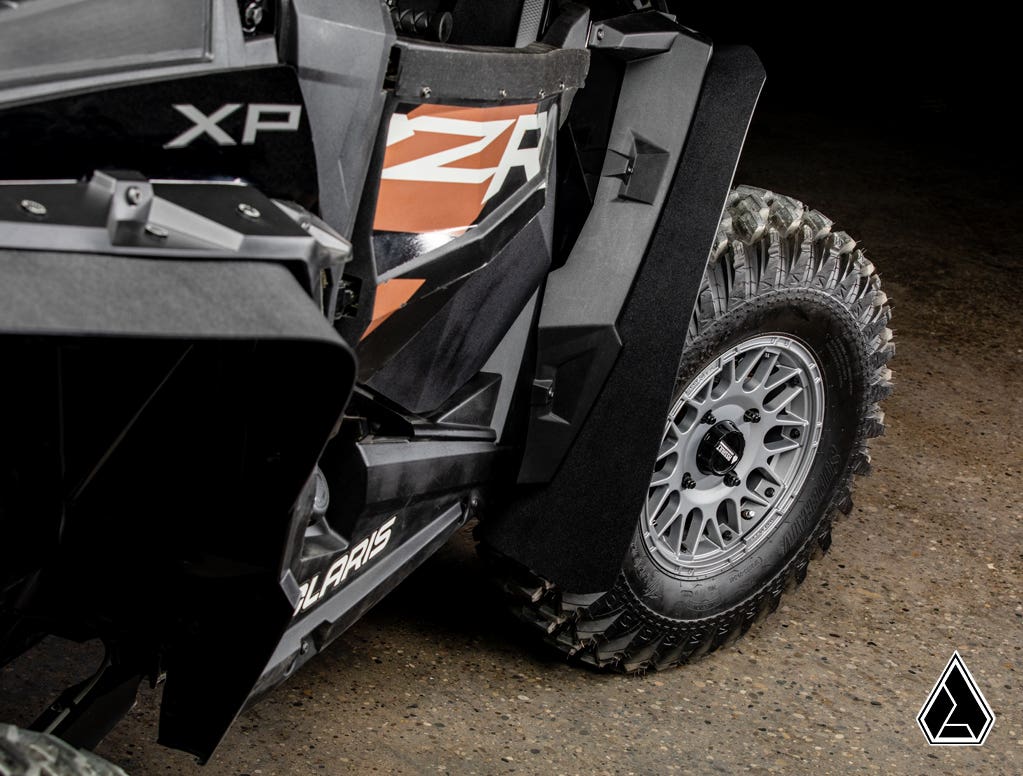 ASSAULT INDUSTRIES LOW PROFILE FENDER FLARES FOR POLARIS RZR XP TURBO S