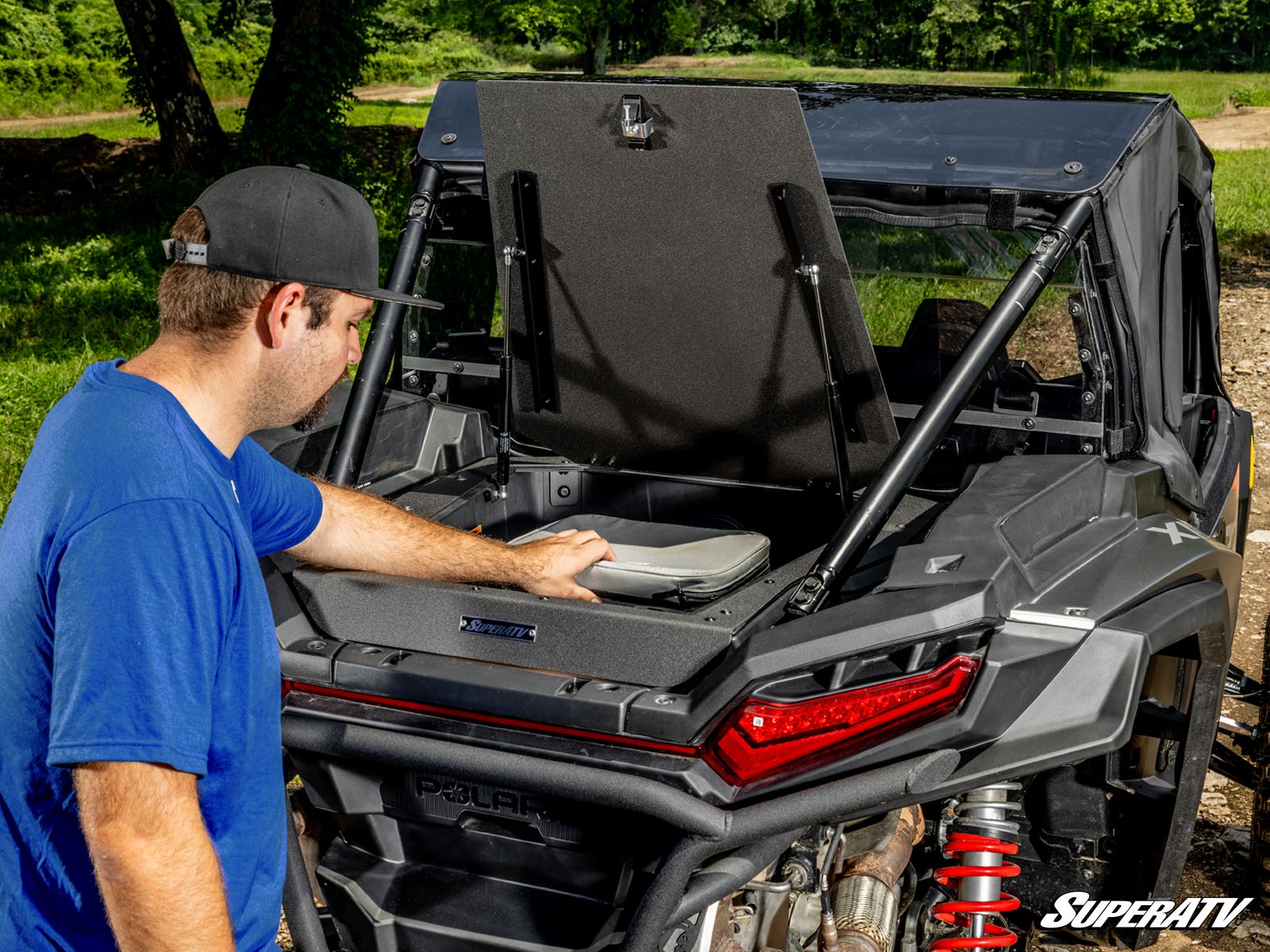 POLARIS RZR XP TRUNK BED ENCLOSURE