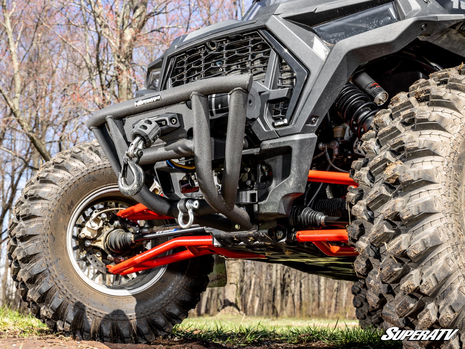 POLARIS RZR XP TURBO WINCH-READY FRONT BUMPER