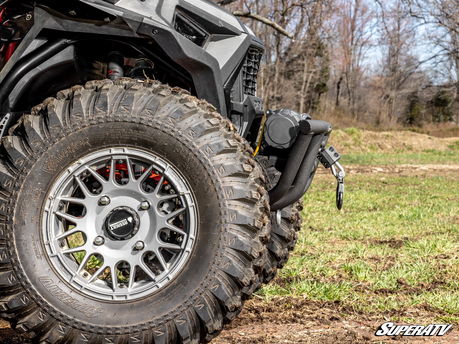 POLARIS RZR XP TURBO WINCH-READY FRONT BUMPER
