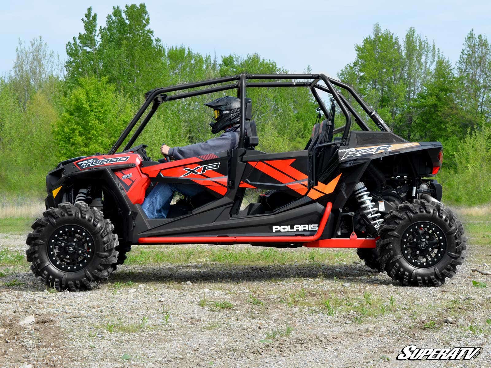 POLARIS RZR 4 900 ROCK SLIDING NERF BARS