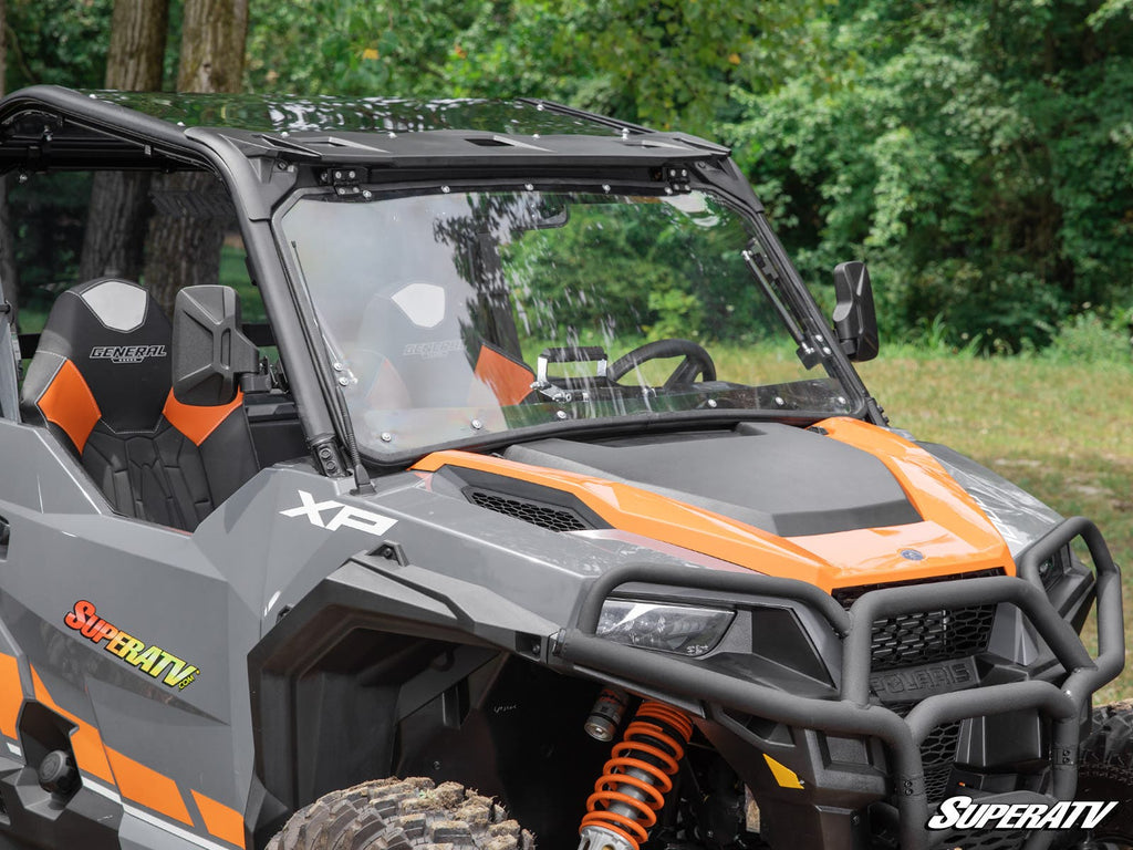 POLARIS GENERAL SCRATCH RESISTANT FLIP WINDSHIELD