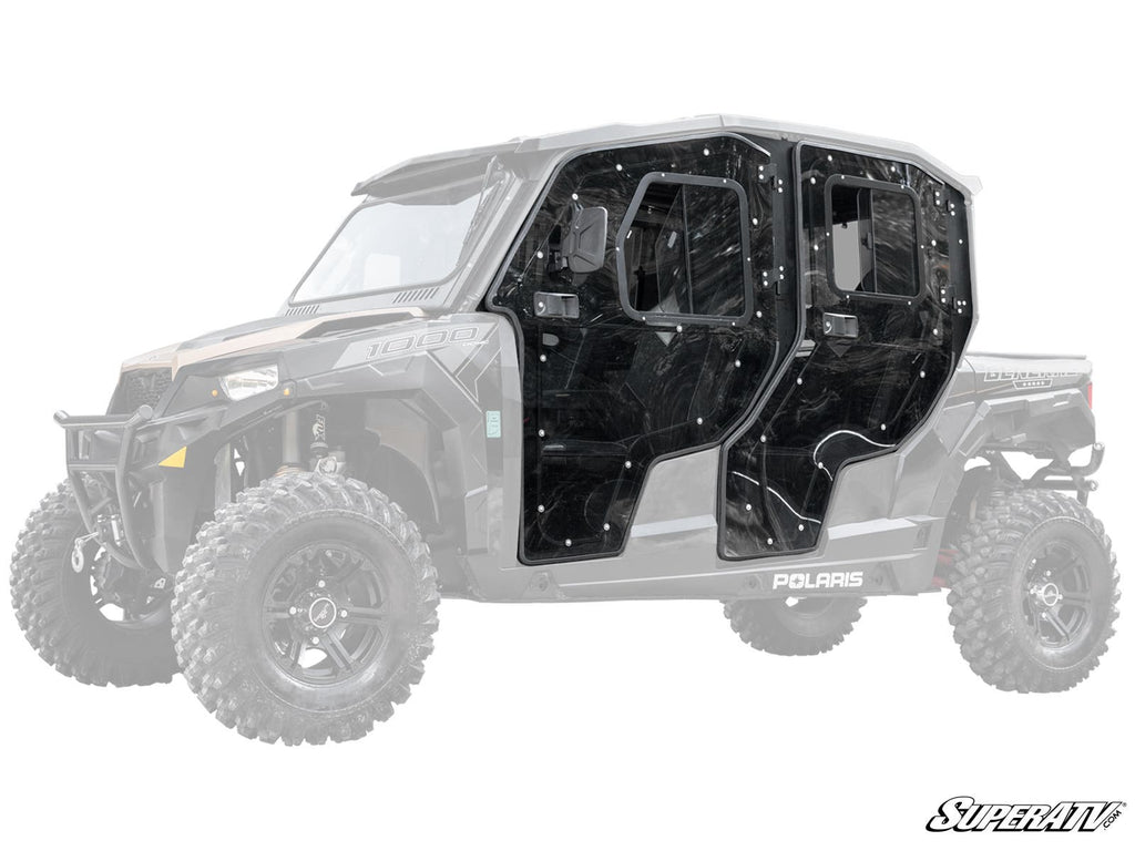 POLARIS GENERAL XP SCRATCH RESISTANT FULL CAB DOORS