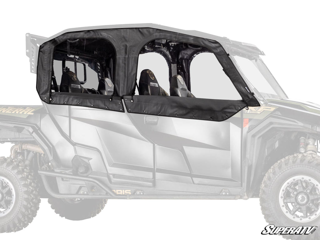 POLARIS GENERAL XP 1000 PRIMAL SOFT CAB ENCLOSURE UPPER DOORS