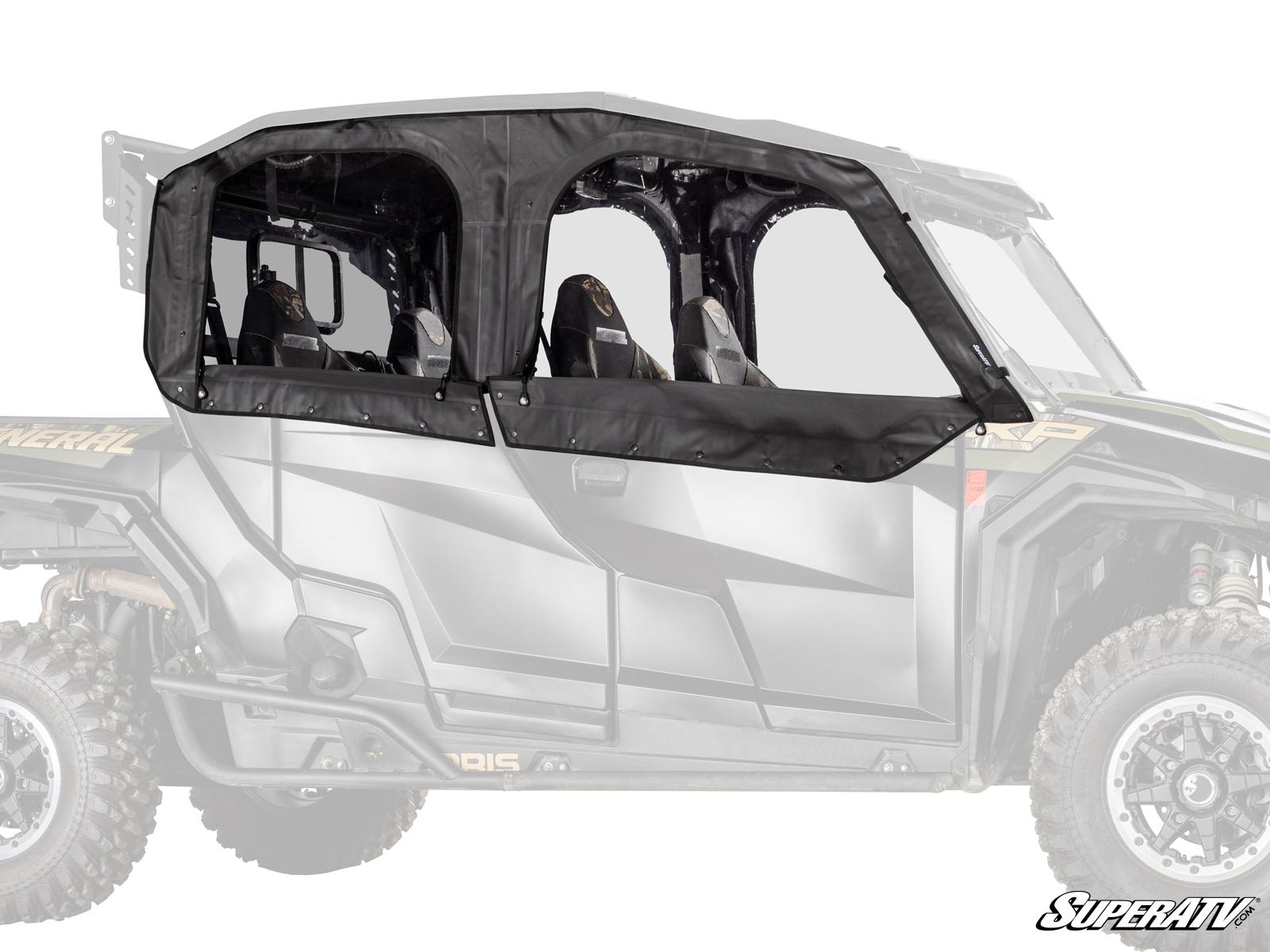 POLARIS GENERAL XP 1000 PRIMAL SOFT CAB ENCLOSURE UPPER DOORS