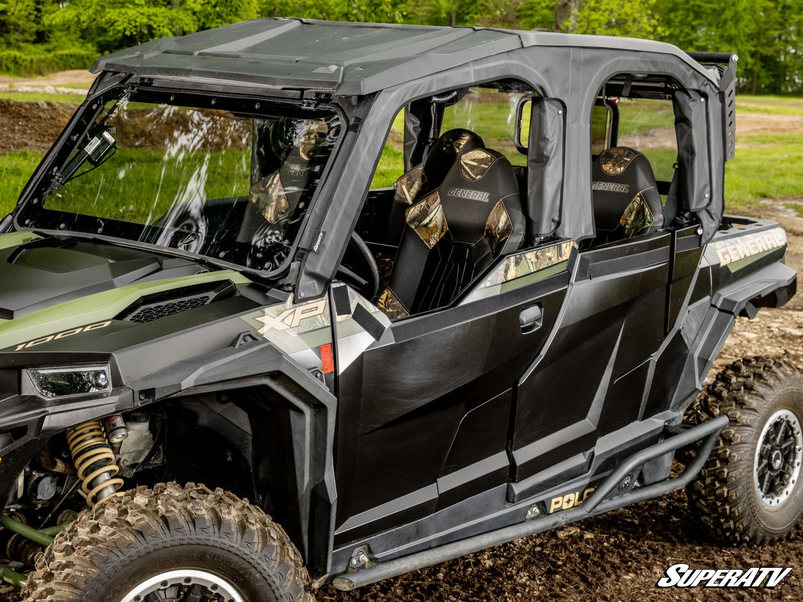 POLARIS GENERAL XP 1000 PRIMAL SOFT CAB ENCLOSURE UPPER DOORS