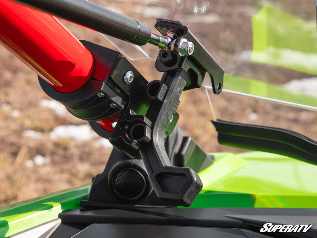 Polaris RZR Turbo R Flip Windshield