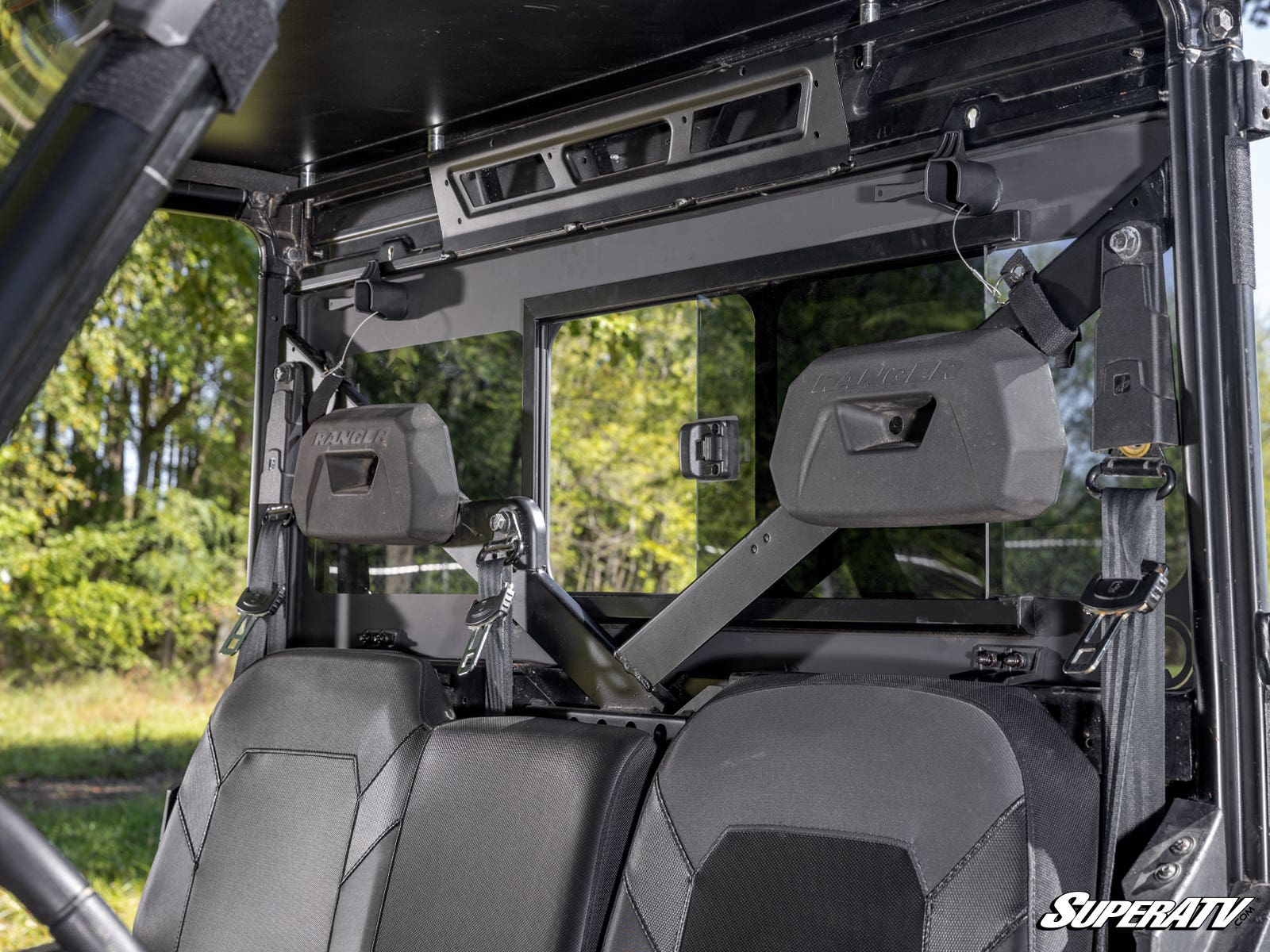 POLARIS RANGER XP 1000 GLASS SLIDING REAR WINDSHIELD