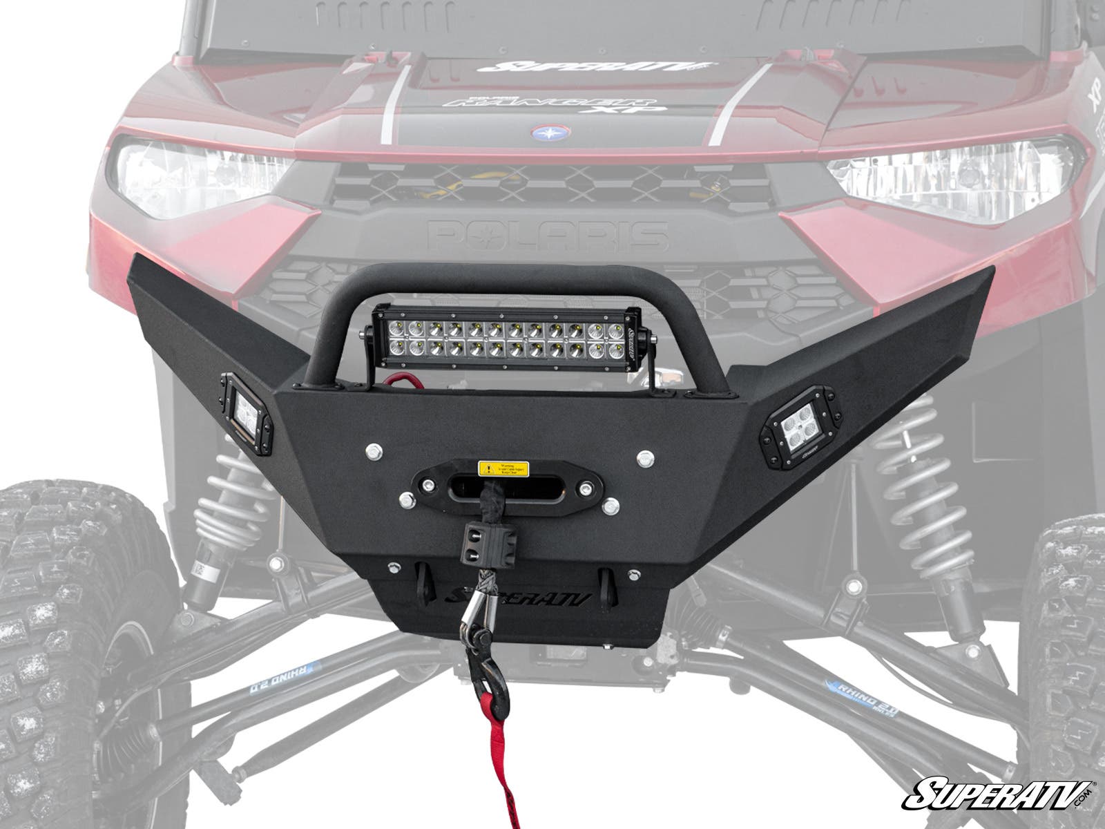 POLARIS RANGER XP 1000 WINCH-READY BUMPER WITH BULL BAR – ReedCycles
