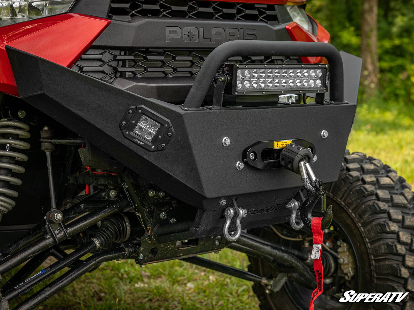 POLARIS RANGER XP 1000 WINCH-READY BUMPER WITH BULL BAR
