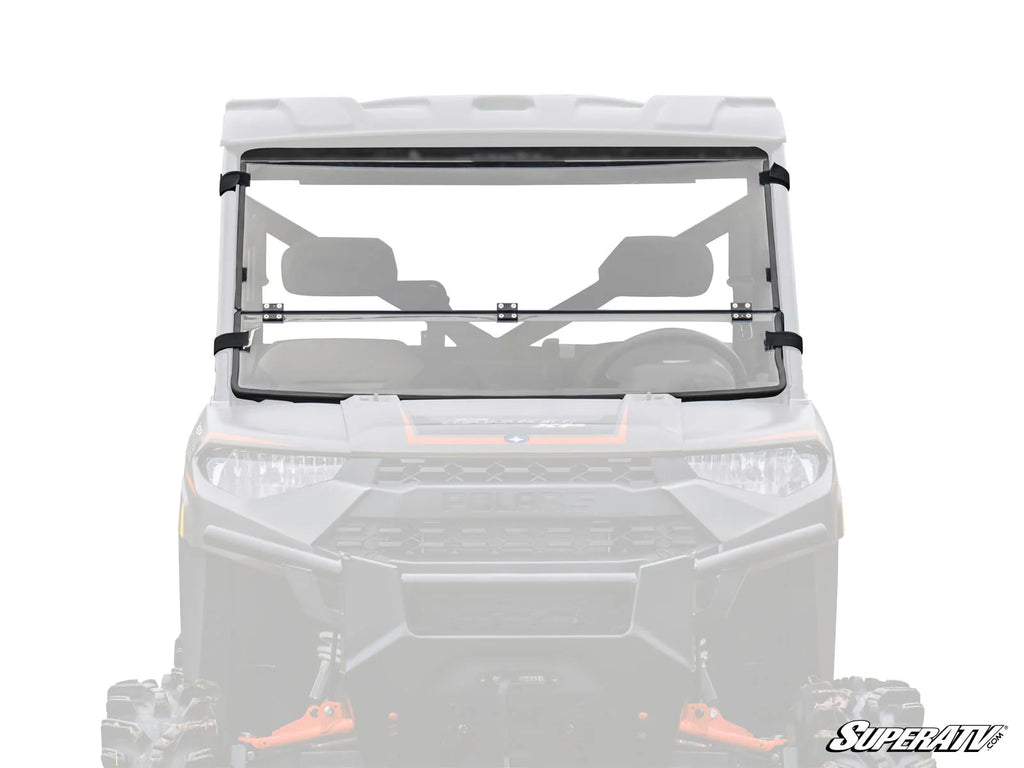 Polaris Ranger XP 1000 Flip Down Windshield Scratch Resistant Polycarbonate