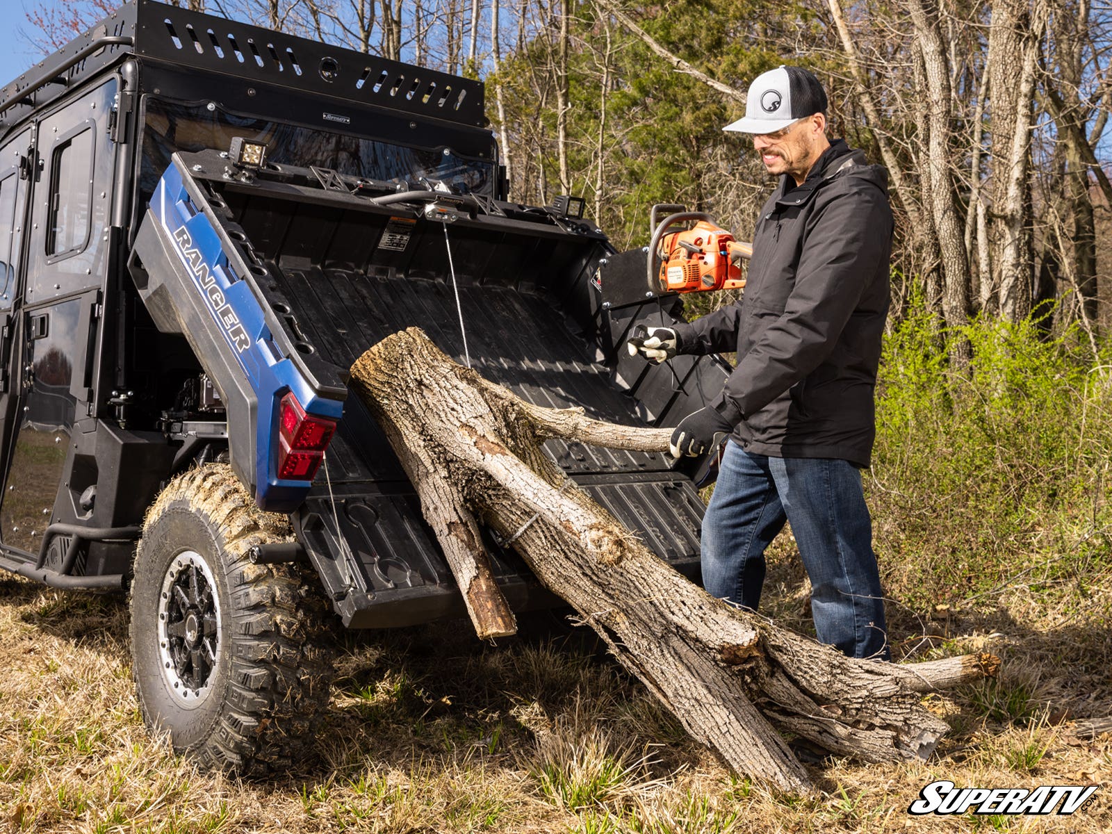POLARIS RANGER XP KINETIC BED WINCH