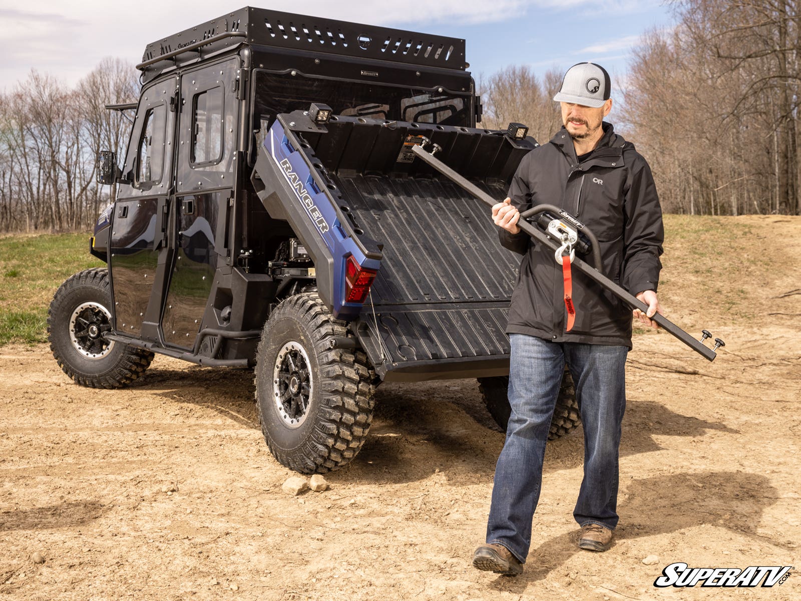 POLARIS RANGER XP KINETIC BED WINCH