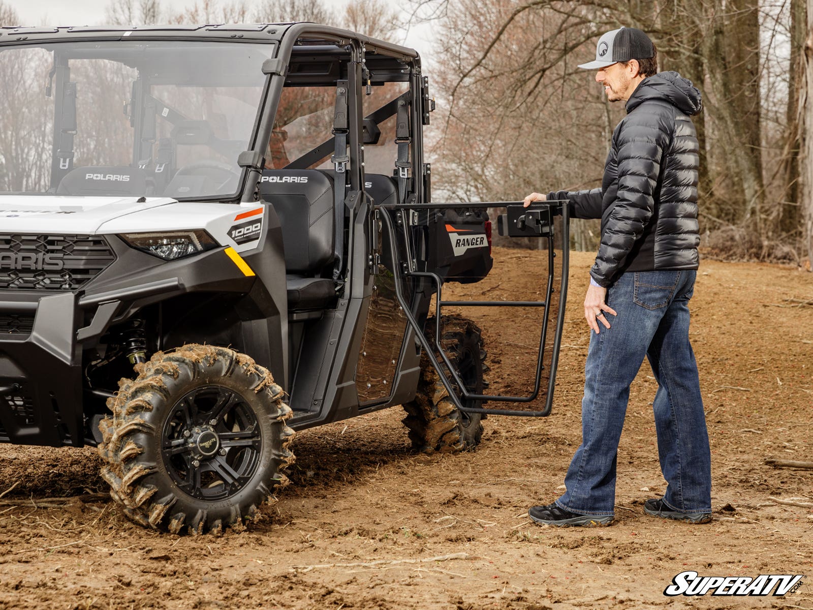 POLARIS RANGER CREW 1000 CONVERTIBLE CAB ENCLOSURE DOORS