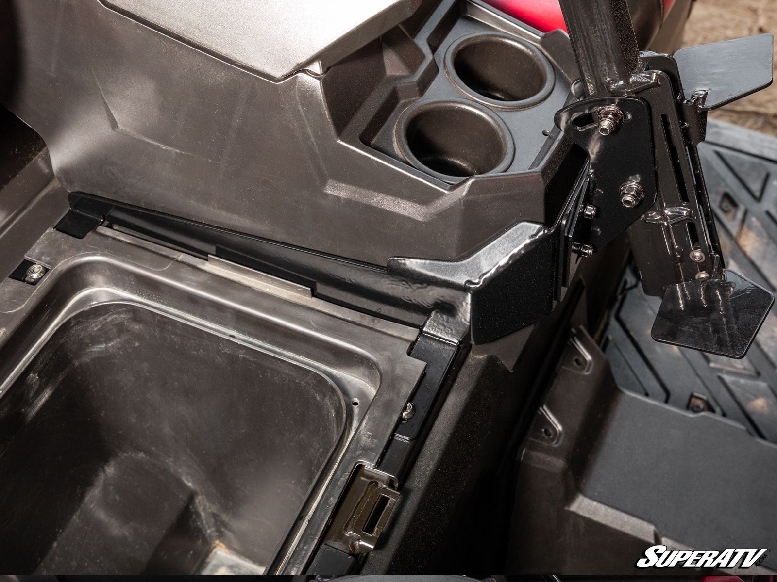 POLARIS RANGER XP 570 FLOOR-MOUNTED GUN HOLDER