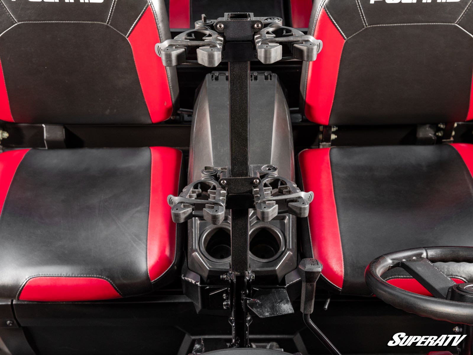 POLARIS RANGER XP 570 FLOOR-MOUNTED GUN HOLDER