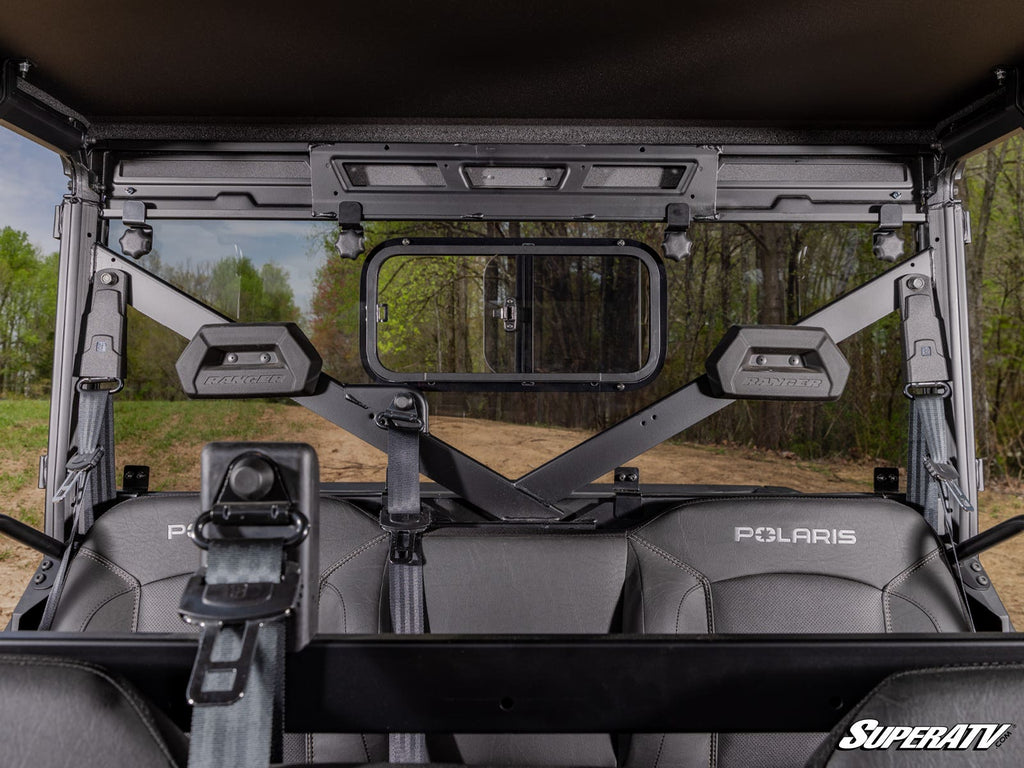 POLARIS RANGER XP 1000 SLIDING REAR WINDSHIELD