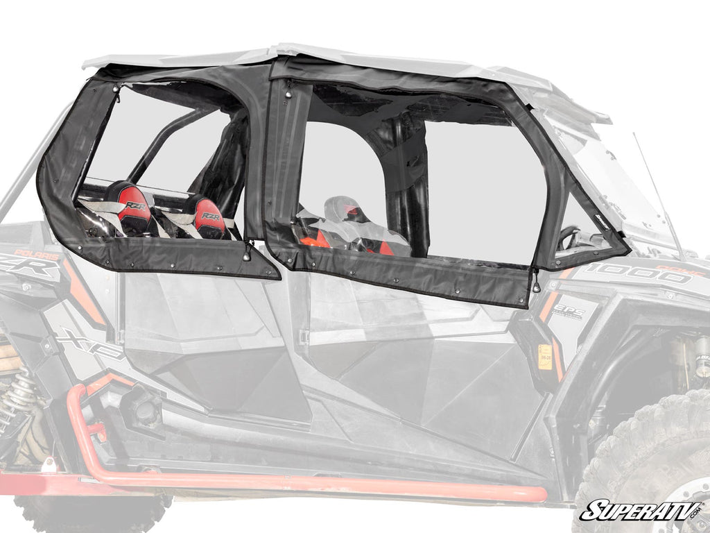 POLARIS RZR XP 4 TURBO PRIMAL SOFT CAB ENCLOSURE UPPER DOORS