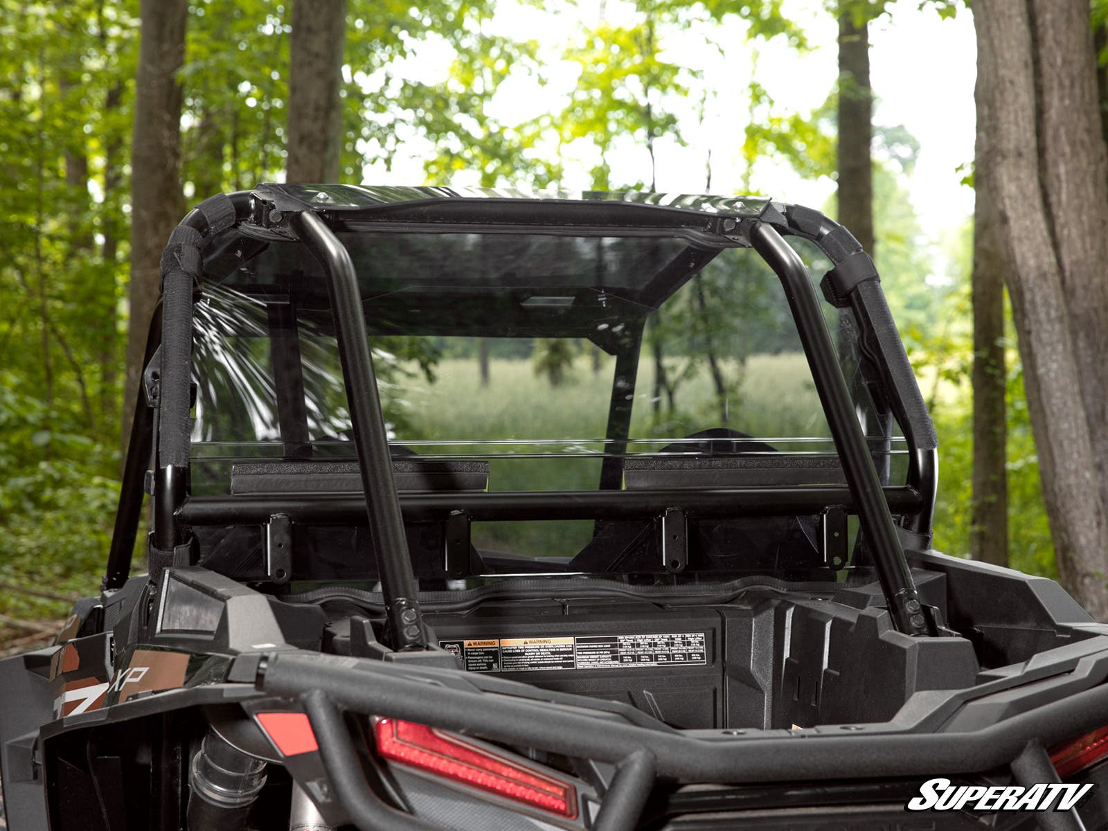 POLARIS RZR XP TURBO REAR WINDSHIELD