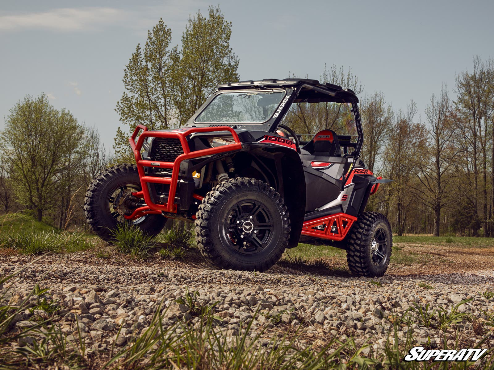 POLARIS RZR TRAIL S 1000 HEAVY-DUTY TUBE ROCK SLIDERS