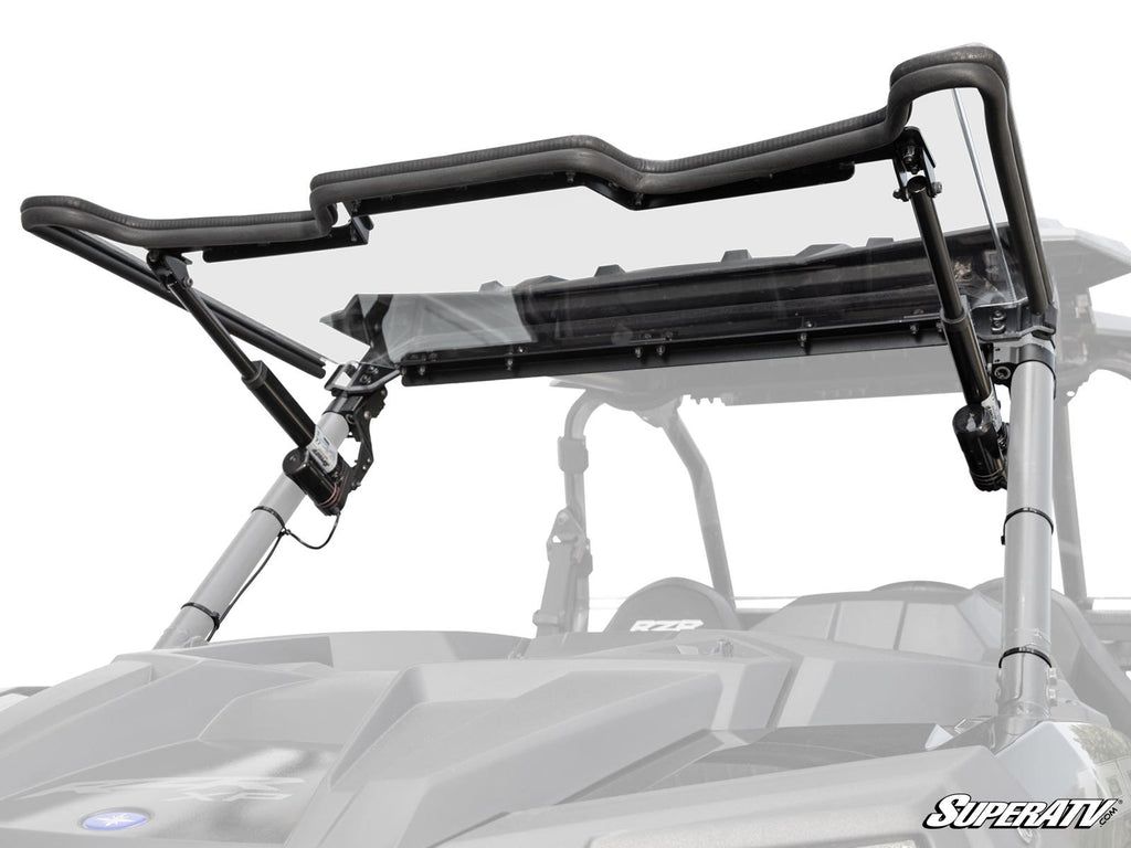 POLARIS RZR XP TURBO MAXDRIVE POWER FLIP WINDSHIELD