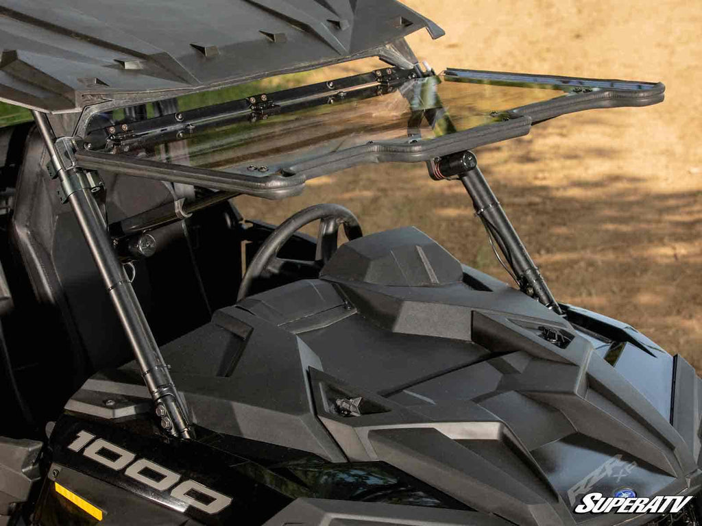 POLARIS RZR XP TURBO MAXDRIVE POWER FLIP WINDSHIELD