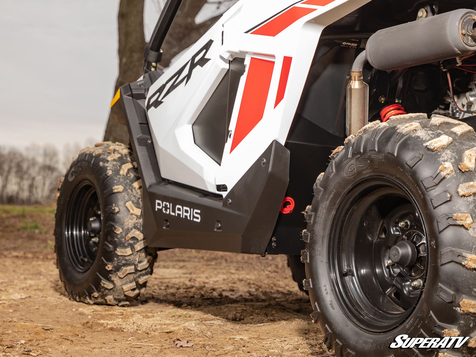 POLARIS RZR 200 REAR INNER FENDER GUARDS