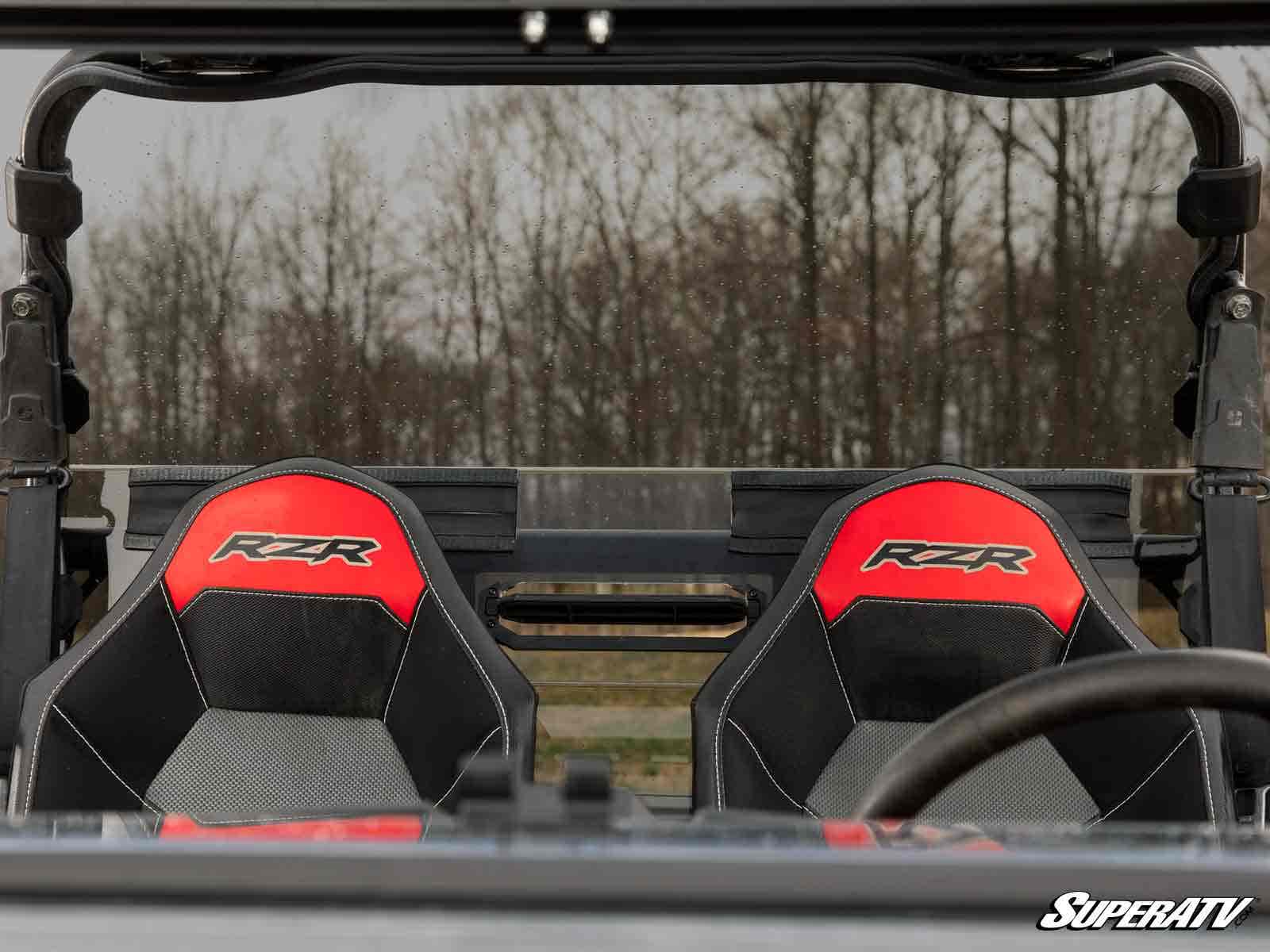 POLARIS RZR S 1000 REAR VENTED WINDSHIELD