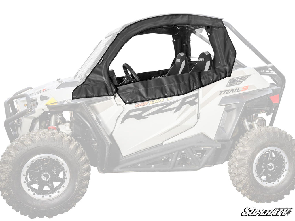 POLARIS RZR TRAIL S 1000 PRIMAL SOFT CAB ENCLOSURE UPPER DOORS