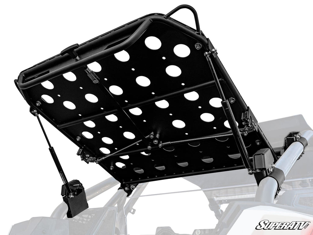 POLARIS RZR TURBO R 4 CARGO RACK ALPHA