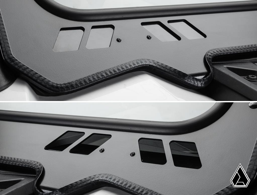 ASSAULT INDUSTRIES POLARIS RZR PRO XP GLASS WINDSHIELD